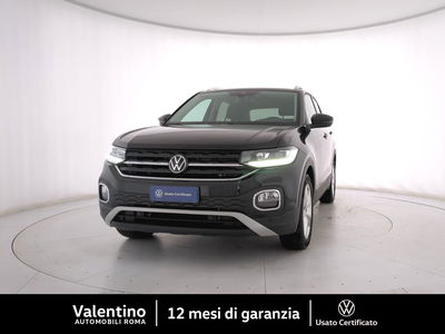 Volkswagen T-Cross 1.0 TSI 110 CV DSG Advanced del 2022 usata a Roma