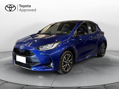 Toyota Yaris 1.5 Hybrid 5 porte Lounge del 2020 usata a Brescia