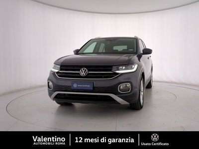 Volkswagen T-Cross 1.0 TSI 110 CV DSG Advanced del 2022 usata a Roma