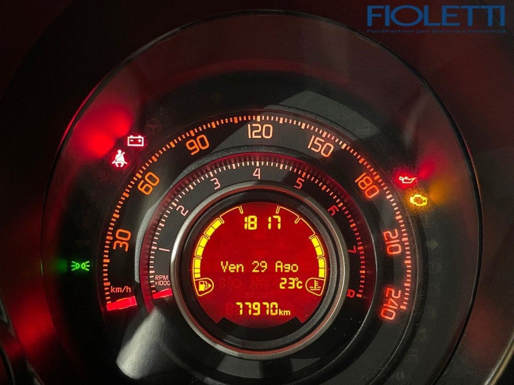 Abarth 595 usata a Brescia (8)
