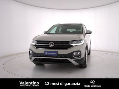 Volkswagen T-Cross 1.0 TSI 110 CV DSG Advanced del 2022 usata a Roma