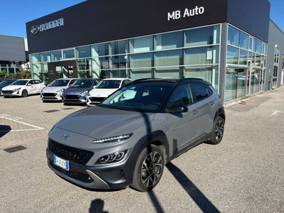 Hyundai Kona 1.6 CRDI Hybrid 48V iMT XLine del 2021 usata a Empoli
