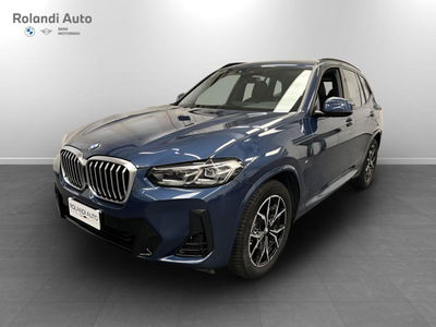 BMW X3 xdrive20d mhev 48V Msport auto del 2021 usata a Alessandria