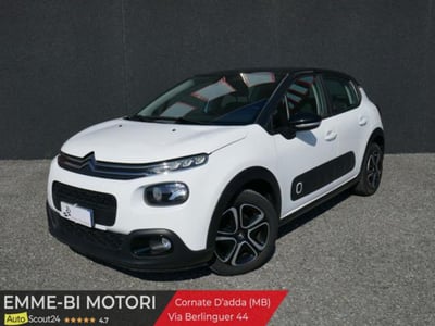 Citroen C3 PureTech 83 S&amp;S Shine del 2020 usata a Cornate d&#039;Adda