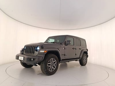 Jeep Wrangler Unlimited 2.2 Mjt II Night Eagle del 2020 usata a Treviso