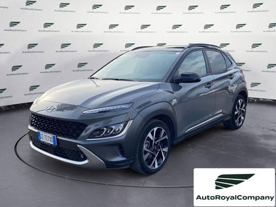 Hyundai Kona 1.0 T-GDI Hybrid 48V iMT XLine del 2021 usata a Roma
