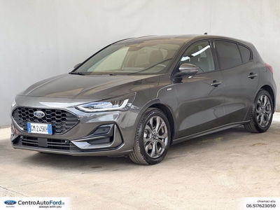 Ford Focus 1.0t ecoboost h ST-Line X 125cv del 2022 usata a Albano Laziale