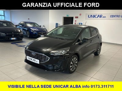 Ford Fiesta 1.1 75 CV GPL 5 porte Titanium del 2022 usata a Alba