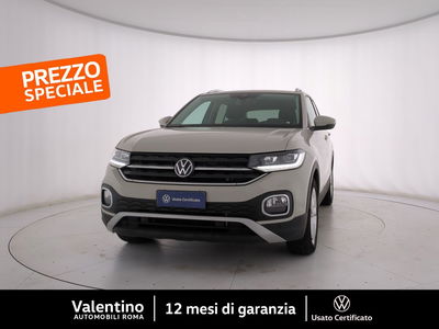 Volkswagen T-Cross 1.0 TSI 110 CV DSG Advanced del 2022 usata a Roma