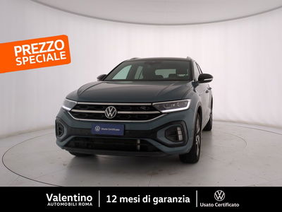 Volkswagen T-Roc 2.0 tdi R-Line 4motion 150cv dsg del 2023 usata a Roma