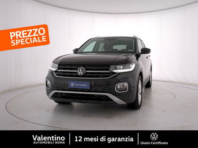 Volkswagen T-Cross 1.0 TSI 110 CV DSG Advanced del 2023 usata a Roma