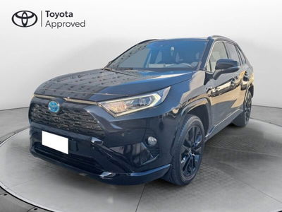 Toyota Rav4 HV (222CV) E-CVT AWD-i Black Edition del 2021 usata a Cagliari