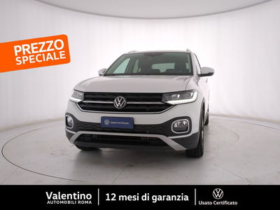 Volkswagen T-Cross 1.0 TSI 110 CV DSG Advanced del 2023 usata a Roma