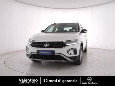 Volkswagen T-Roc 1.0 TSI Life del 2022 usata a Roma