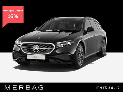 Mercedes-Benz Classe E Station Wagon 220 d AMG Line Advanced Plus 4matic auto nuova a Milano