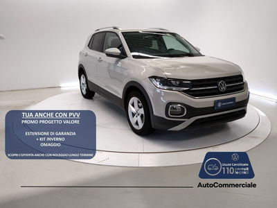 Volkswagen T-Cross 1.0 TSI 110 CV DSG Advanced del 2022 usata a Bologna