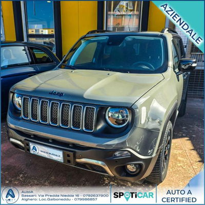 Jeep Renegade 1.3 T4 190CV PHEV 4xe AT6 Upland del 2023 usata a Sassari