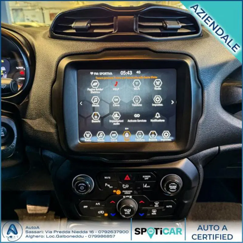 Jeep Renegade usata a Sassari (18)