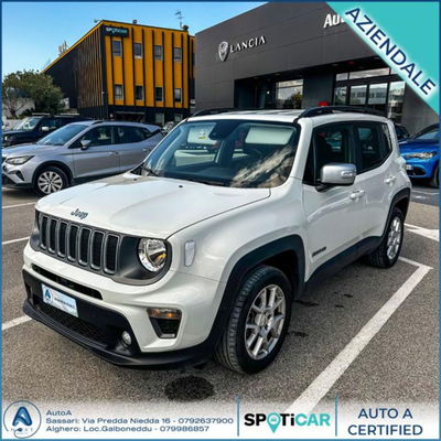 Jeep Renegade 1.3 T4 190CV PHEV 4xe AT6 Limited del 2022 usata a Sassari