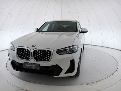 BMW X4 xdrive20d mhev 48V Msport auto del 2022 usata a Foggia