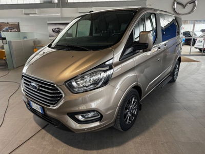 Ford Tourneo Custom 320 2.0 EcoBlue 130CV MHEV PC Titanium del 2021 usata a Imola