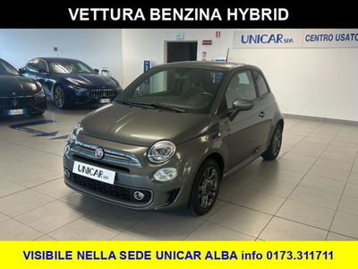 Fiat 500 1.0 Hybrid Sport del 2020 usata a Alba