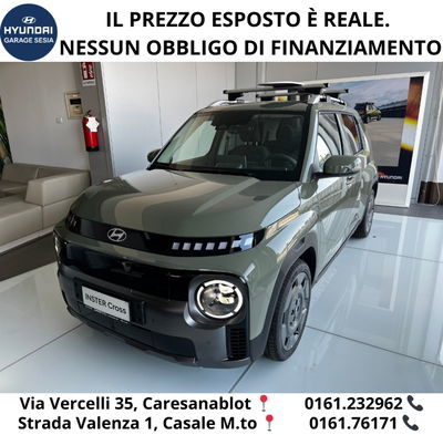 Hyundai Inster Cross 49kWh Plus Pack nuova a Caresanablot