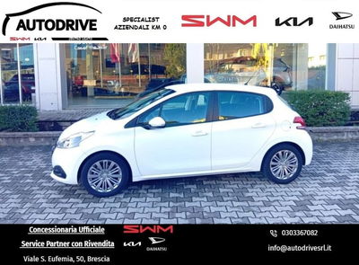 Peugeot 208 82 5 porte Active del 2017 usata a Brescia