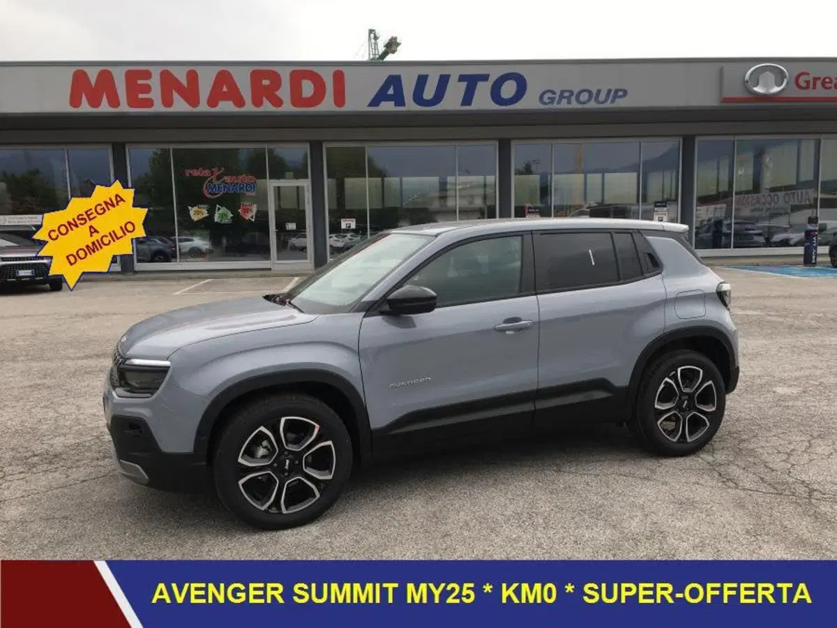 Jeep Avenger nuova a Cuneo