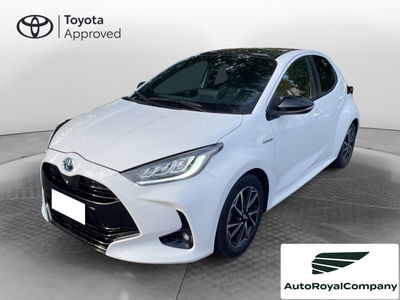 Toyota Yaris 1.5 Hybrid 5 porte Lounge del 2020 usata a Roma