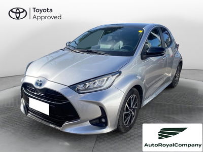 Toyota Yaris 1.5 Hybrid 5 porte Lounge del 2022 usata a Roma
