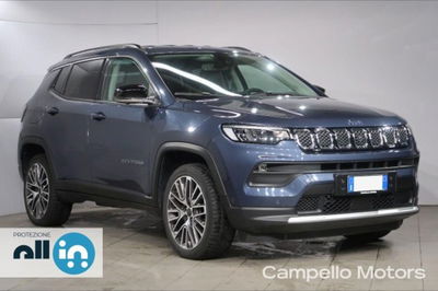 Jeep Compass 1.3 T4 190CV PHEV AT6 4xe Limited del 2021 usata a Venezia