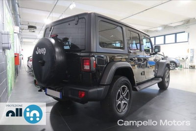 Jeep Wrangler Unlimited 2.2 Mjt II Sport del 2020 usata a Venezia