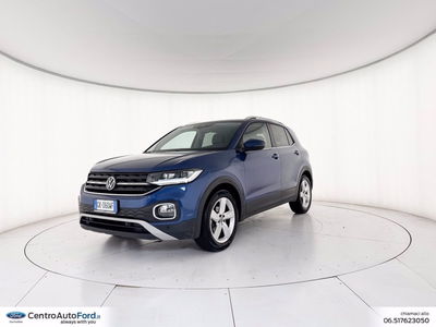 Volkswagen T-Cross 1.0 TSI 110 CV DSG Advanced del 2022 usata a Albano Laziale