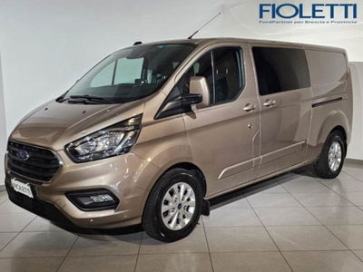 Ford Transit Custom Furgone 320 2.0 EcoBlue 170 aut. PL-DC Furg. Titanium del 2021 usata a Brescia
