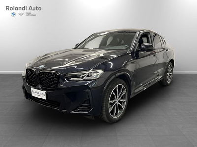 BMW X4 xdrive20d mhev 48V Msport auto del 2022 usata a Alessandria