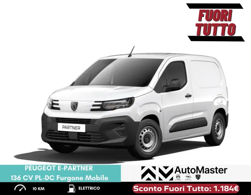 Peugeot e-Partner Furgone nuova a Ferrara
