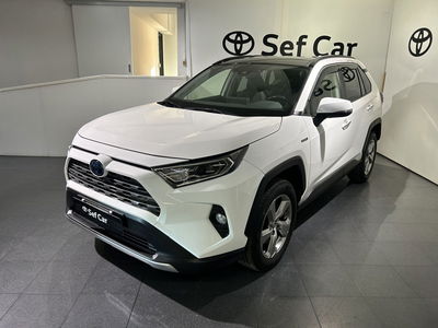 Toyota Rav4 HV (218CV) E-CVT 2WD Lounge del 2020 usata a Milano