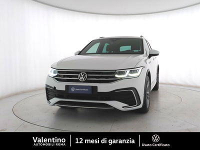 Volkswagen Tiguan 1.5 TSI 150 CV DSG ACT R-Line del 2020 usata a Roma