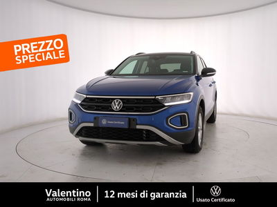 Volkswagen T-Roc 1.0 TSI Life del 2022 usata a Roma