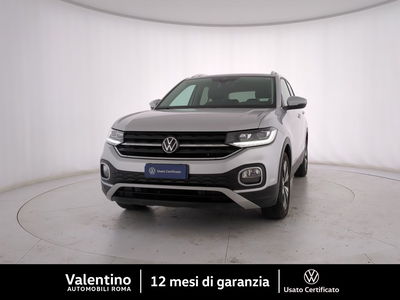 Volkswagen T-Cross 1.0 TSI 110 CV DSG Advanced del 2022 usata a Roma