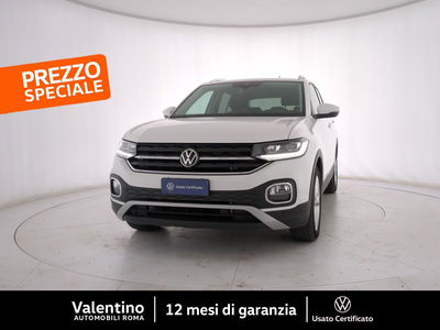 Volkswagen T-Cross 1.0 TSI 110 CV DSG Advanced del 2023 usata a Roma