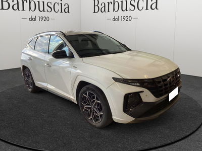 Hyundai Tucson 1.6 crdi 48V NLine Hyundai Smart Sense+ Advanced 2wd imt del 2021 usata a Montesilvano