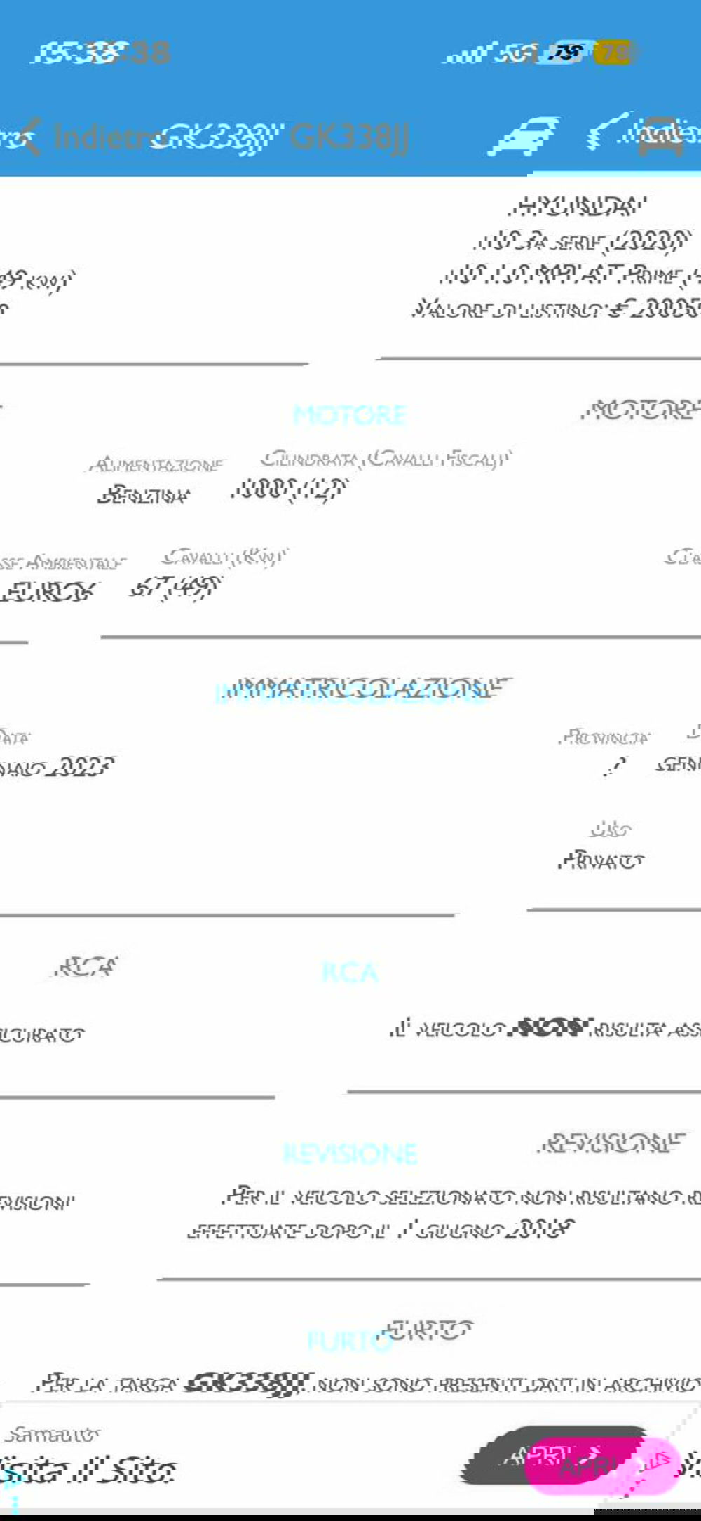 Hyundai i10 usata a Pesaro-Urbino (6)