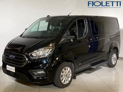 Ford Transit Custom Furgone 300 2.0 EcoBlue Hybrid 130 PC-DC Furg.Titan. del 2022 usata a Brescia