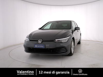 Volkswagen Golf 2.0 TDI SCR Life del 2021 usata a Roma