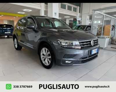 Volkswagen Tiguan 2.0 TDI 190 CV SCR DSG 4MOTION Advanced BMT del 2017 usata a Belpasso