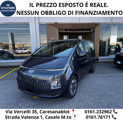 Hyundai Staria 1.6 hev 2wd auto nuova a Caresanablot