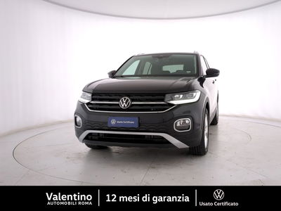 Volkswagen T-Cross 1.0 TSI 110 CV DSG Advanced del 2022 usata a Roma
