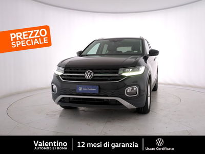 Volkswagen T-Cross 1.0 TSI 110 CV DSG Advanced del 2022 usata a Roma